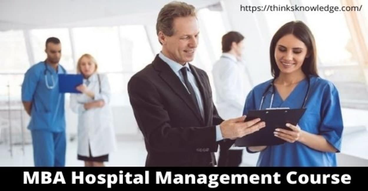 MBA in Hospital Management Course in India