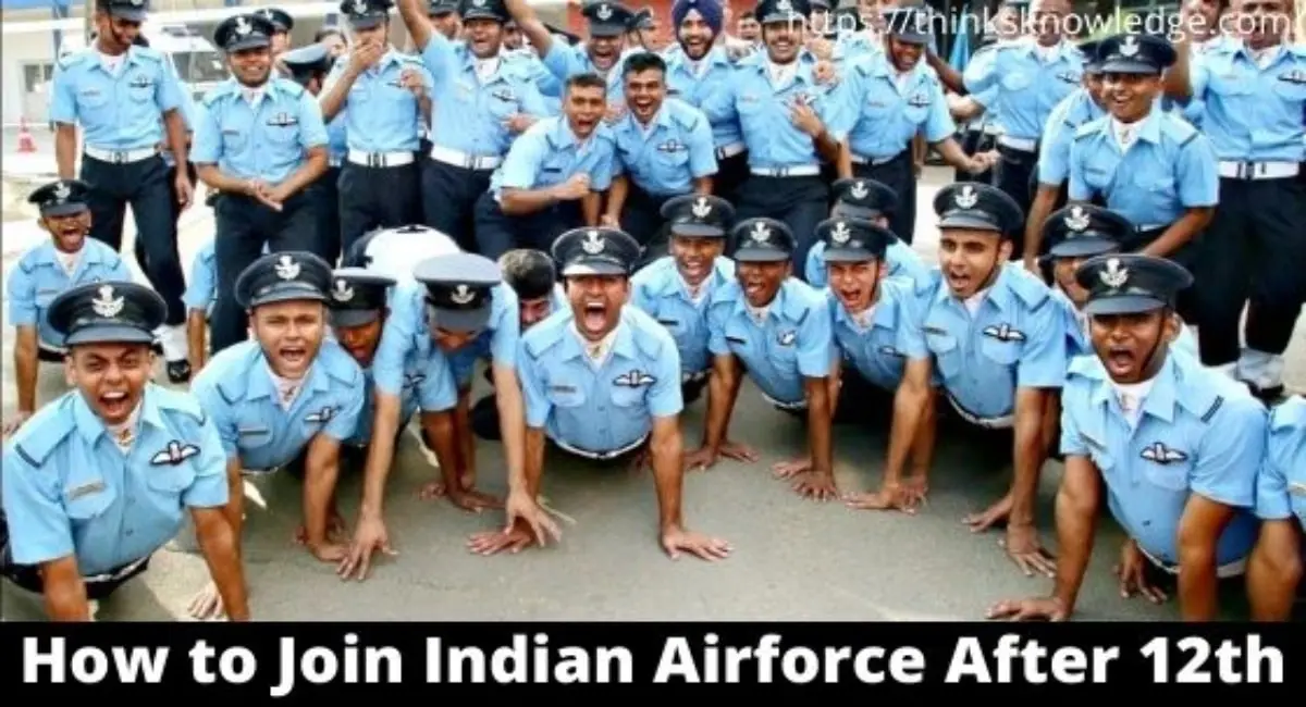 How to Join Indian Airforce After 12th