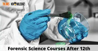 Forensic Science Courses After 12th
