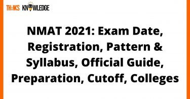 NMAT Exam Date