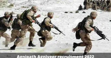 Agniveer recruitment 2022