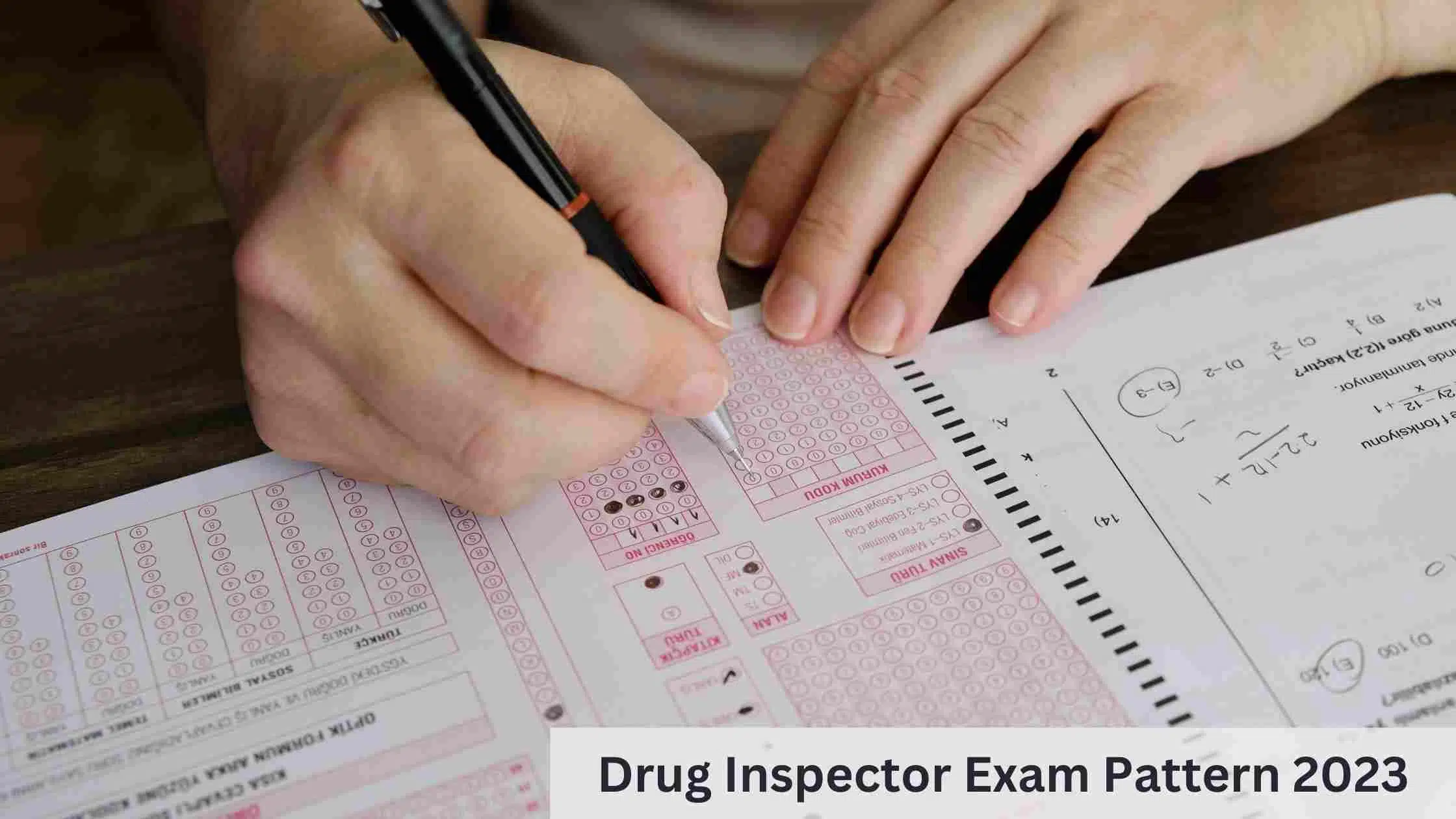 Drug Inspector Exam